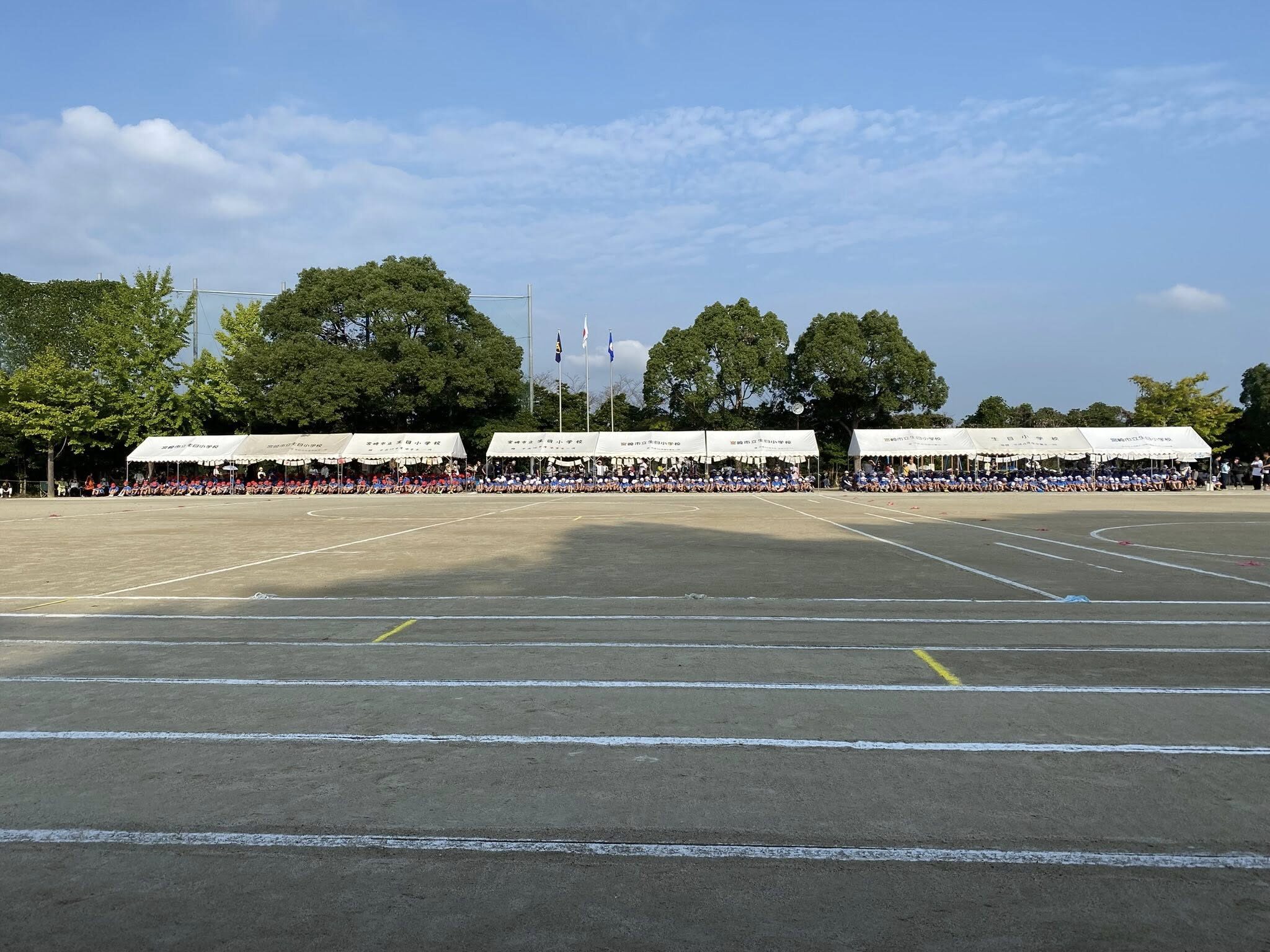 運動会のようす